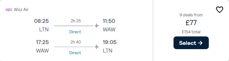 cheap flights to Poland