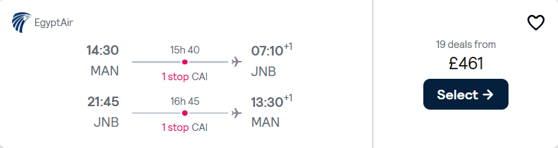 cheap flights to Africa