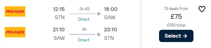 cheap flights to Turkey