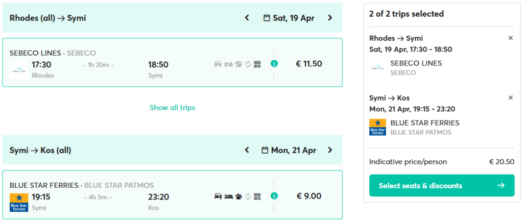 cheap ferry