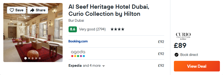 Al Seef Heritage Hotel Dubai, Curio Collection by Hilton