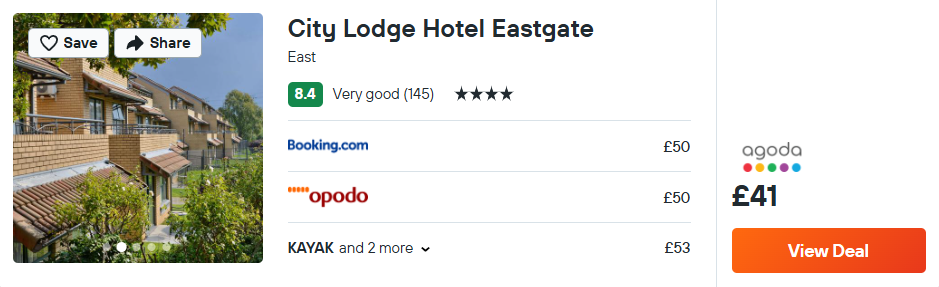 City Lodge Hotel Eastgate