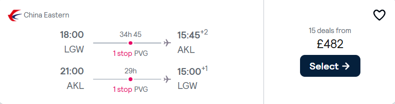 cheap flights to New Zealand