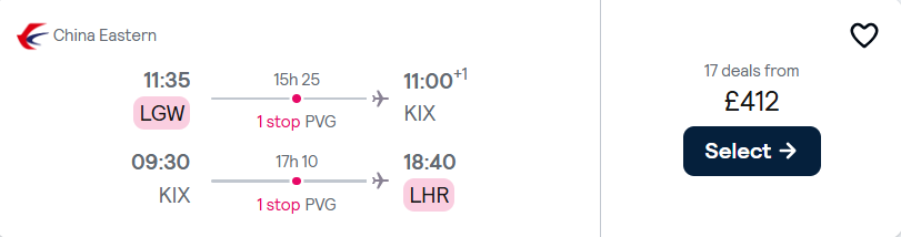 cheap flights to Japan