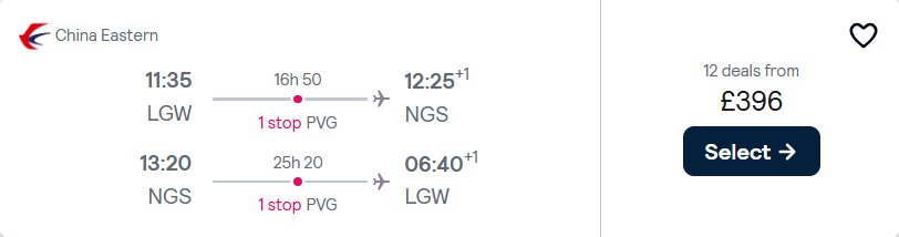 cheap flights to Japan