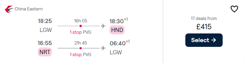 cheap flights to Japan