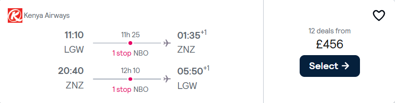 cheap flights to Tanzania