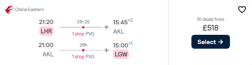 cheap flights to New Zealand