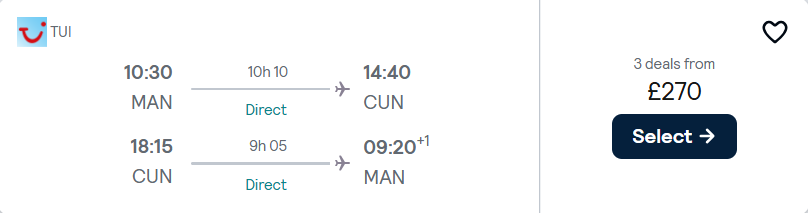 cheap flights to Mexico