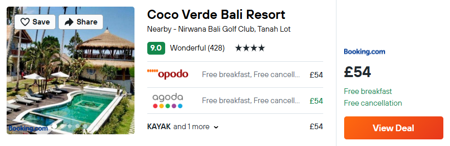 Coco Verde Bali Resort