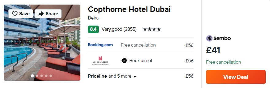 Copthorne Hotel Dubai