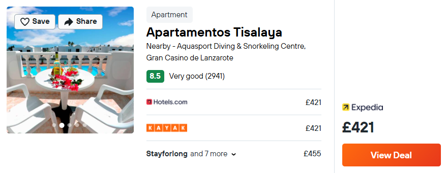Apartamentos Tisalaya