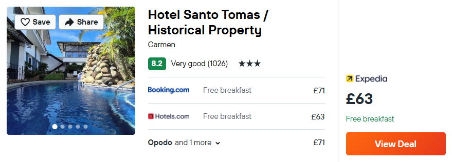 Hotel Santo Tomas / Historical Property