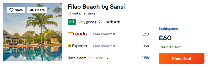 Filao Beach by Sansi