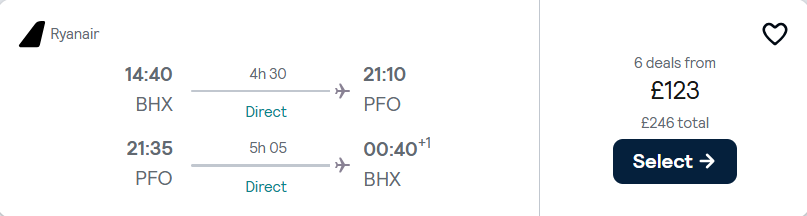 cheap flights to Cyprus