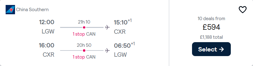 cheap flights to Vietnam