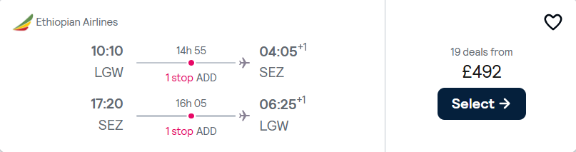cheap flights to Seychelles
