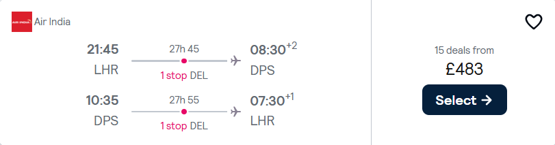 cheap flights to Indonesia