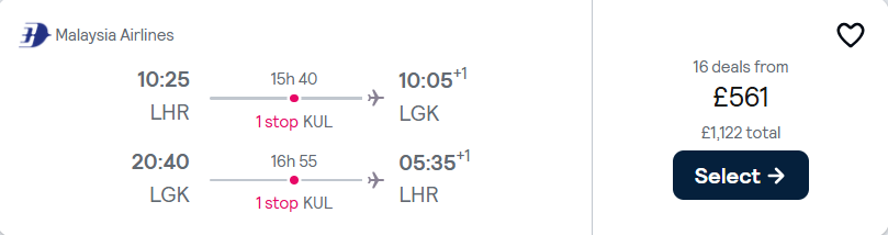 cheap flights to Malaysia