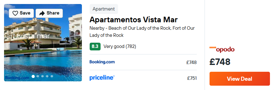 Apartamentos Vista Mar