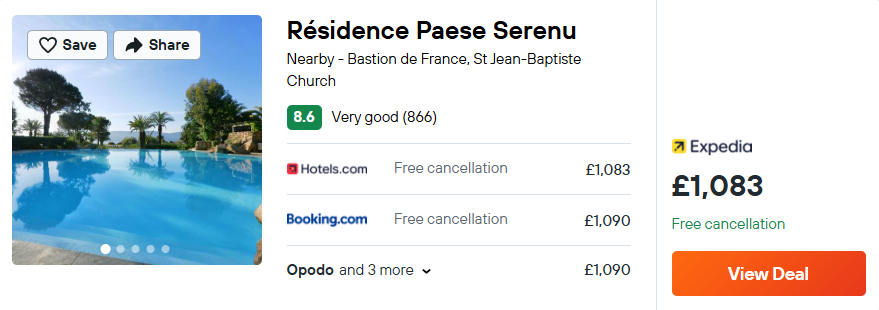 Résidence Paese Serenu