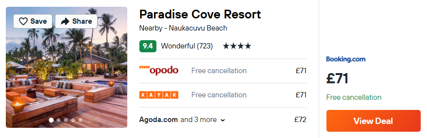 Paradise Cove Resort