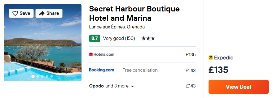 Secret Harbour Boutique Hotel and Marina