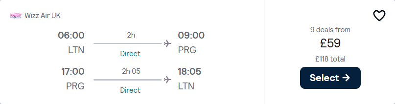 cheap flights to Czechia