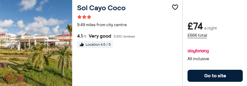 Sol Cayo Coco
