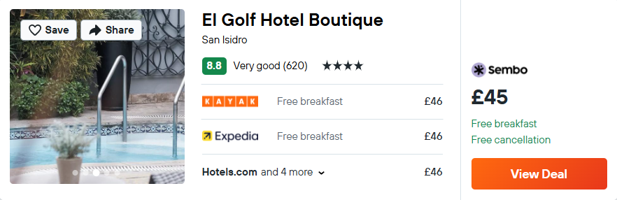 El Golf Hotel Boutique
