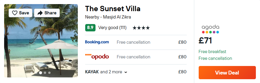 The Sunset Villa