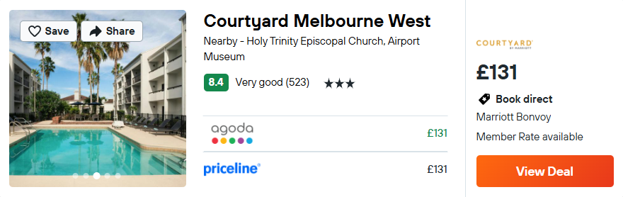 Courtyard Melbourne West