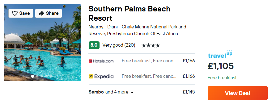 Southern Palms Beach Resort