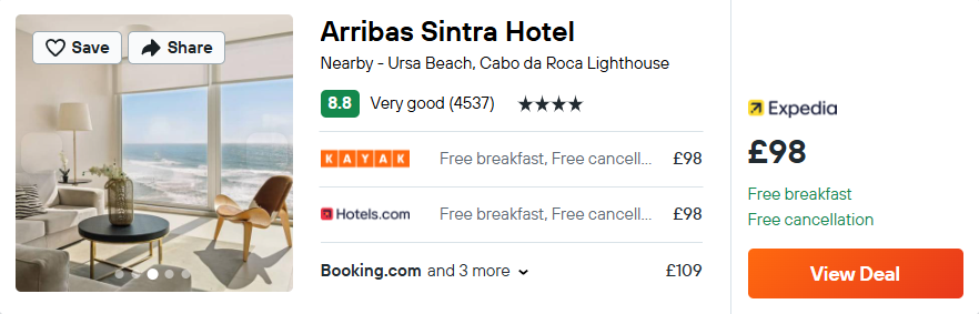 Arribas Sintra Hotel