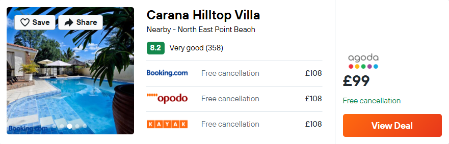 Carana Hilltop Villa