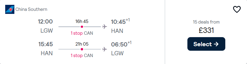 cheap flights to Vietnam
