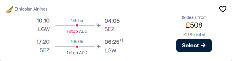 cheap flights to Seychelles