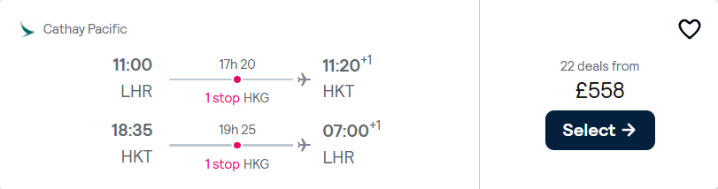 cheap flights to Thailand