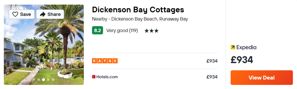 Dickenson Bay Cottages