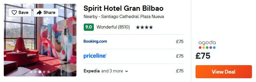 Spirit Hotel Gran Bilbao