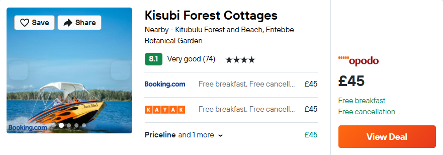 Kisubi Forest Cottages