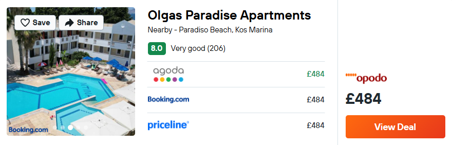 Olgas Paradise Apartments