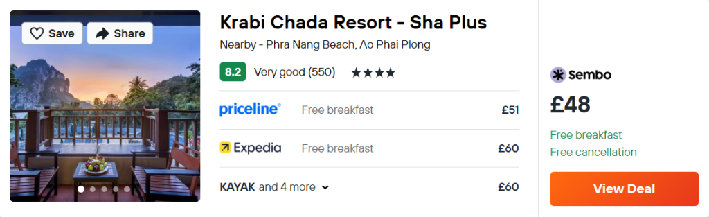 Krabi Chada Resort - Sha Plus