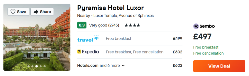 Pyramisa Hotel Luxor