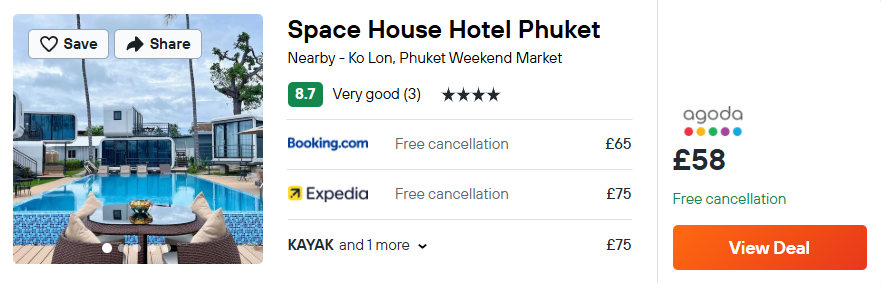 Space House Hotel Phuket