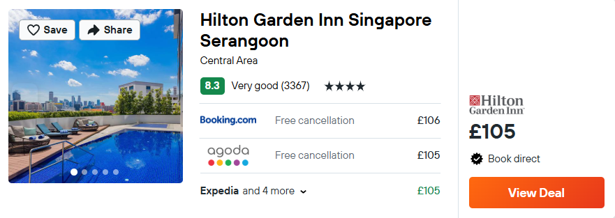 Hilton Garden Inn Singapore Serangoon