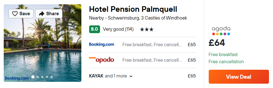 Hotel Pension Palmquell