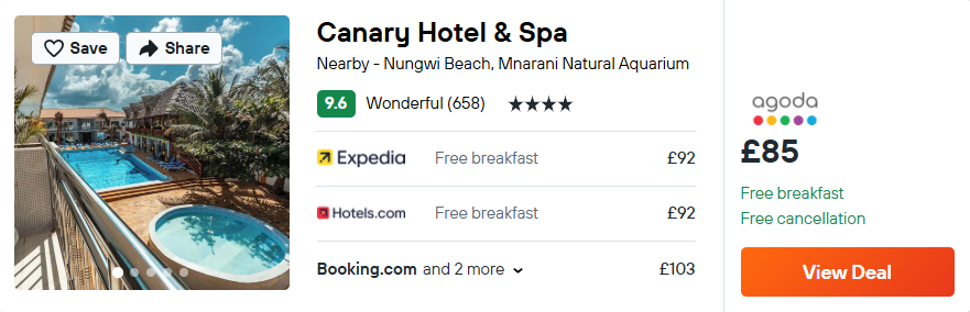 Canary Hotel & Spa