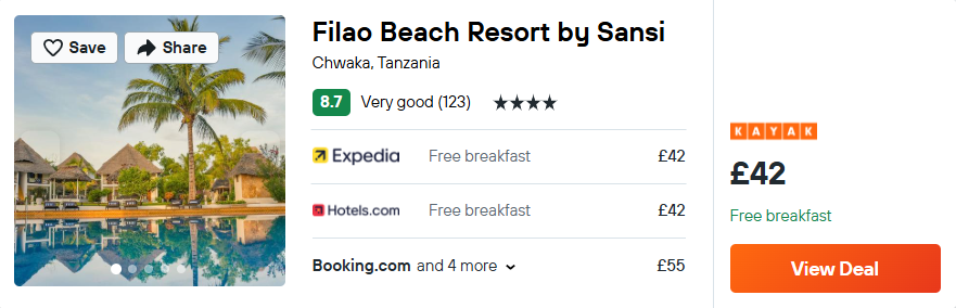 Filao Beach by Sansi