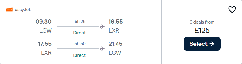 cheap flights to Egypt